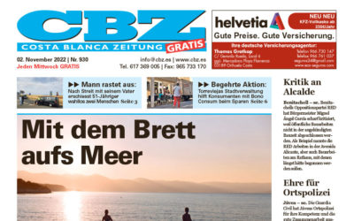 Costa Blanca Zeitung – 02. November 2022