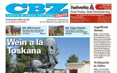 Costa Blanca Zeitung – 16. November 2022