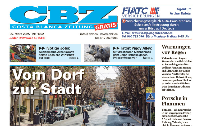 Costa Blanca Zeitung – 05. März 2025
