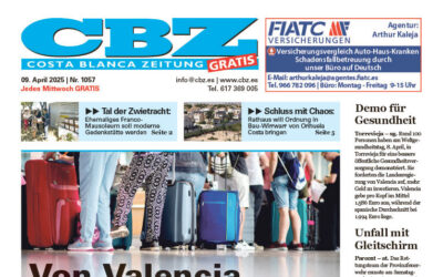 Costa Blanca Zeitung – 09. April 2025