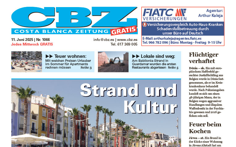 Costa Blanca Zeitung – 11. Juni 2025