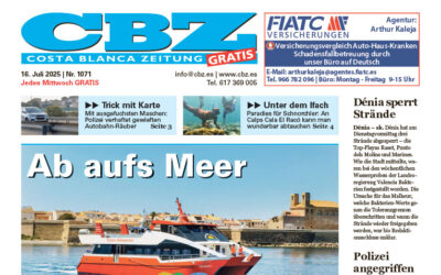 Costa Blanca Zeitung – 16. Juli 2025