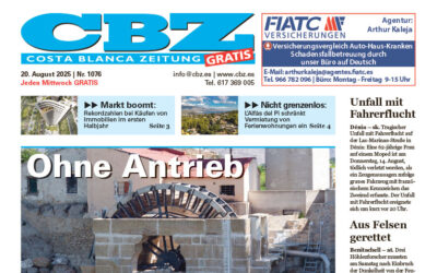 Costa Blanca Zeitung – 20. August 2025