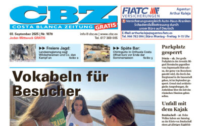 Costa Blanca Zeitung – 3. September 2025