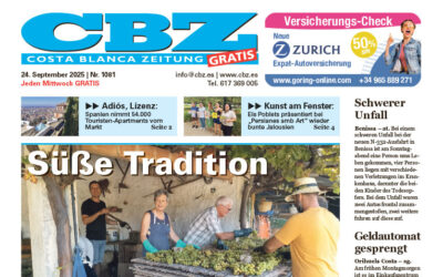 Costa Blanca Zeitung – 24. September 2025