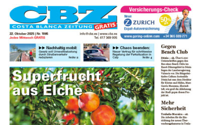 Costa Blanca Zeitung – 22. Oktober 2025