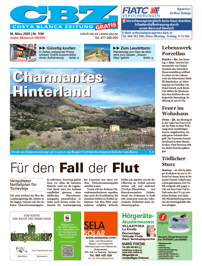 Costa Blanca Zeitung - 4. März 2026