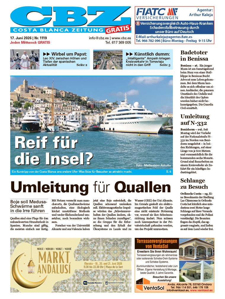 Costa Blanca Zeitung - 17. Juni 2026